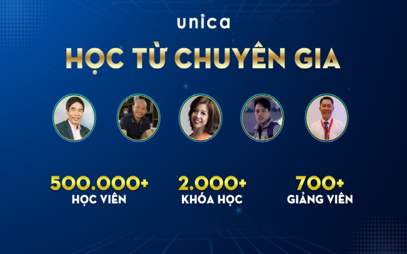 Khóa học bán hàng trực tuyến uy tín ở Unica 